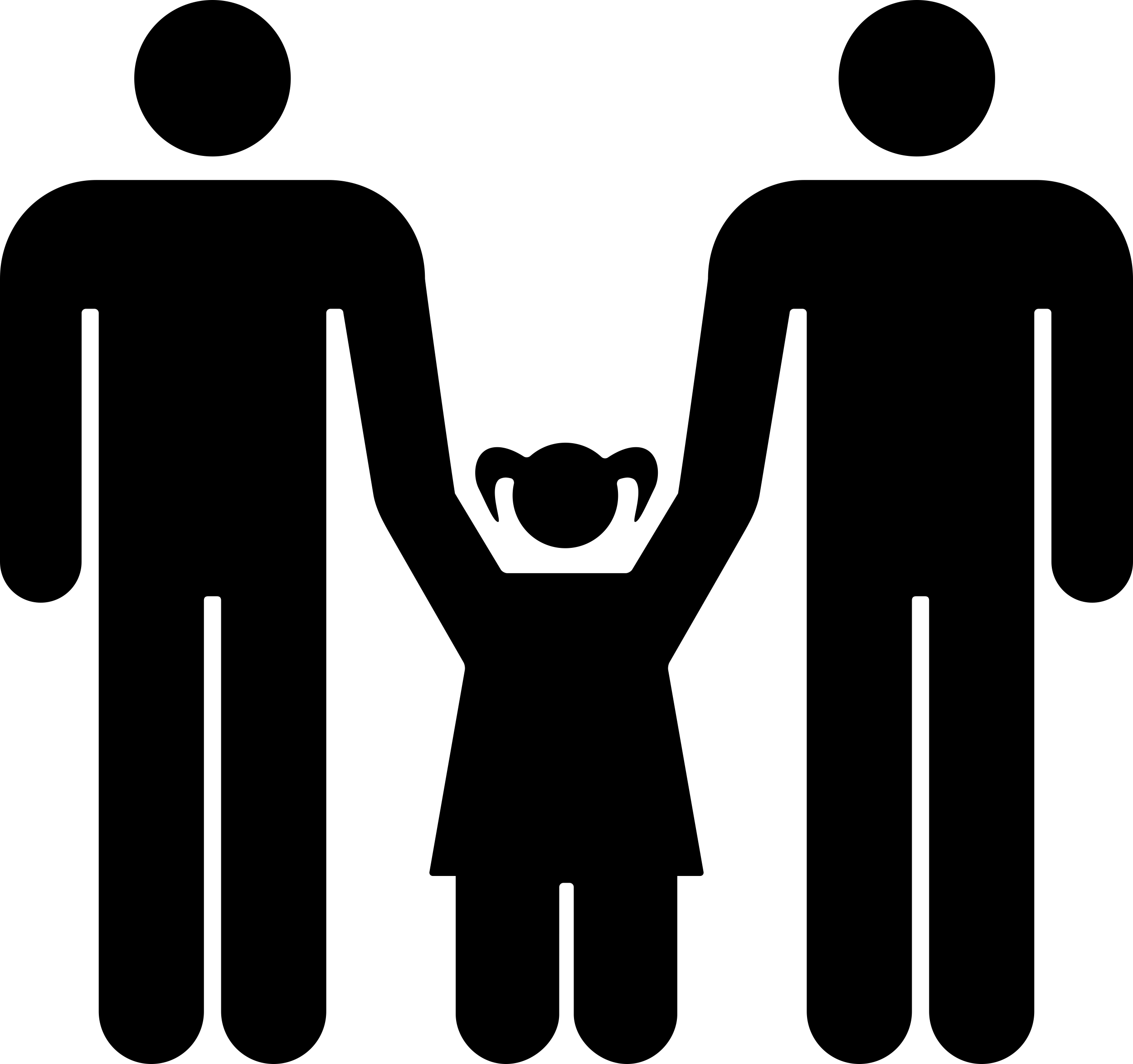 Men Couple With A Daughter Sketch Svg Vector Free Vectors